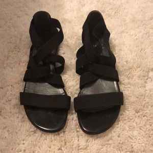 Crisscross sandals